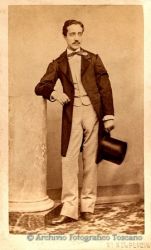 05 - Ugo Semplicini, Ritratto di uomo, 1860  -  1870